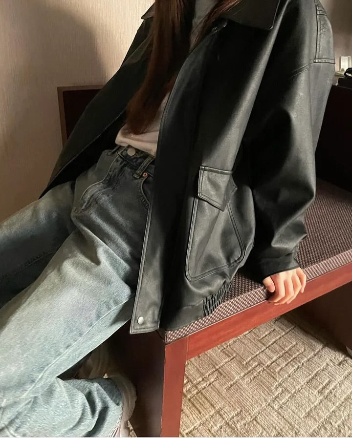 zino leather jacket