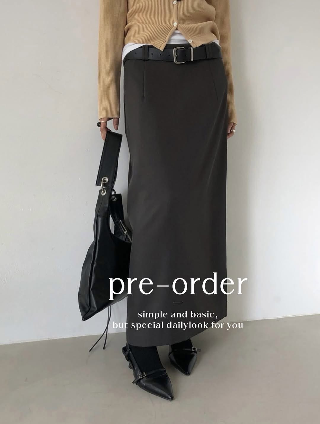 addison maxi skirt (pre-order)