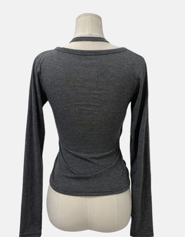 velo layered cardigan