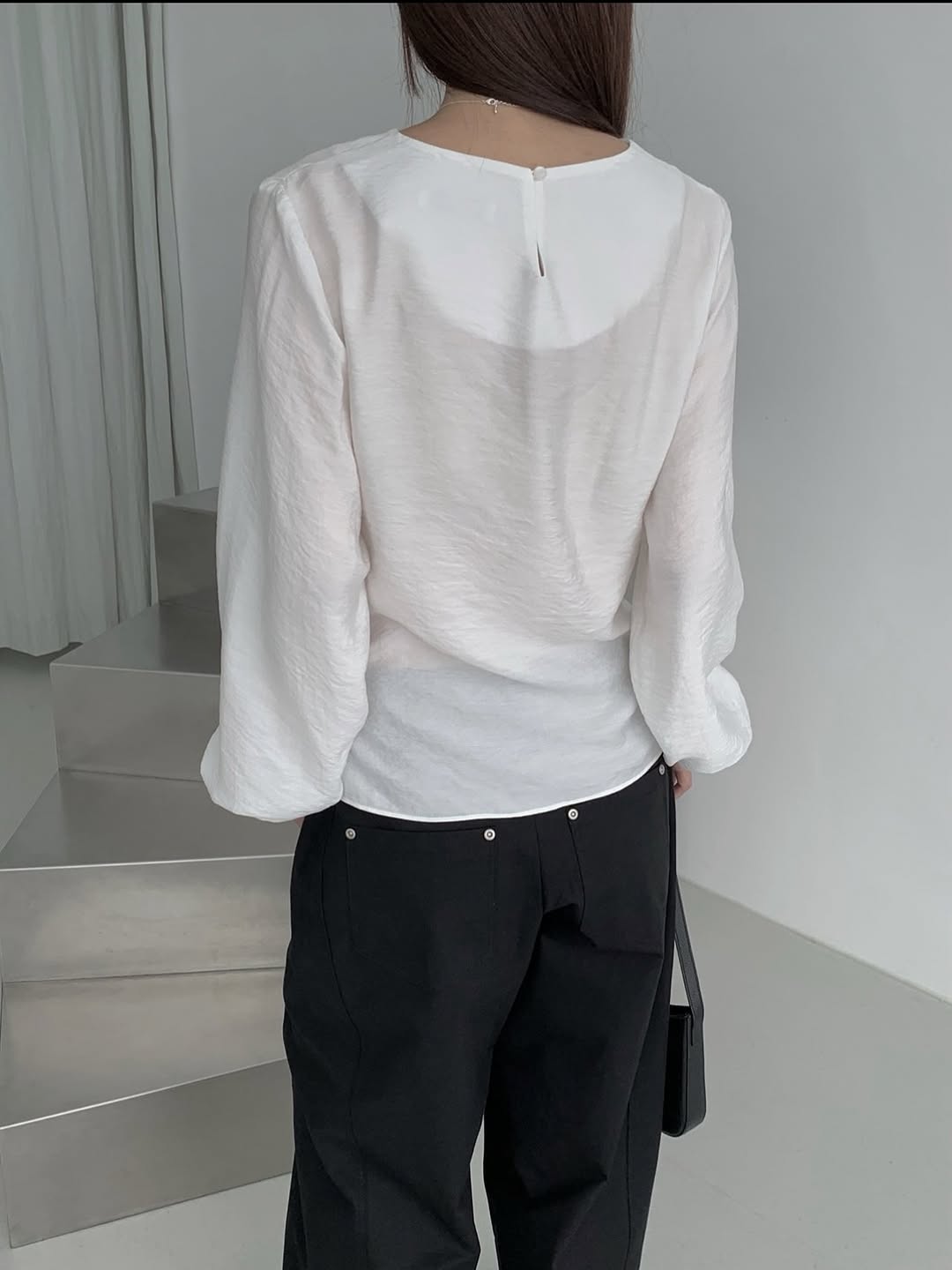 kaye tie blouse