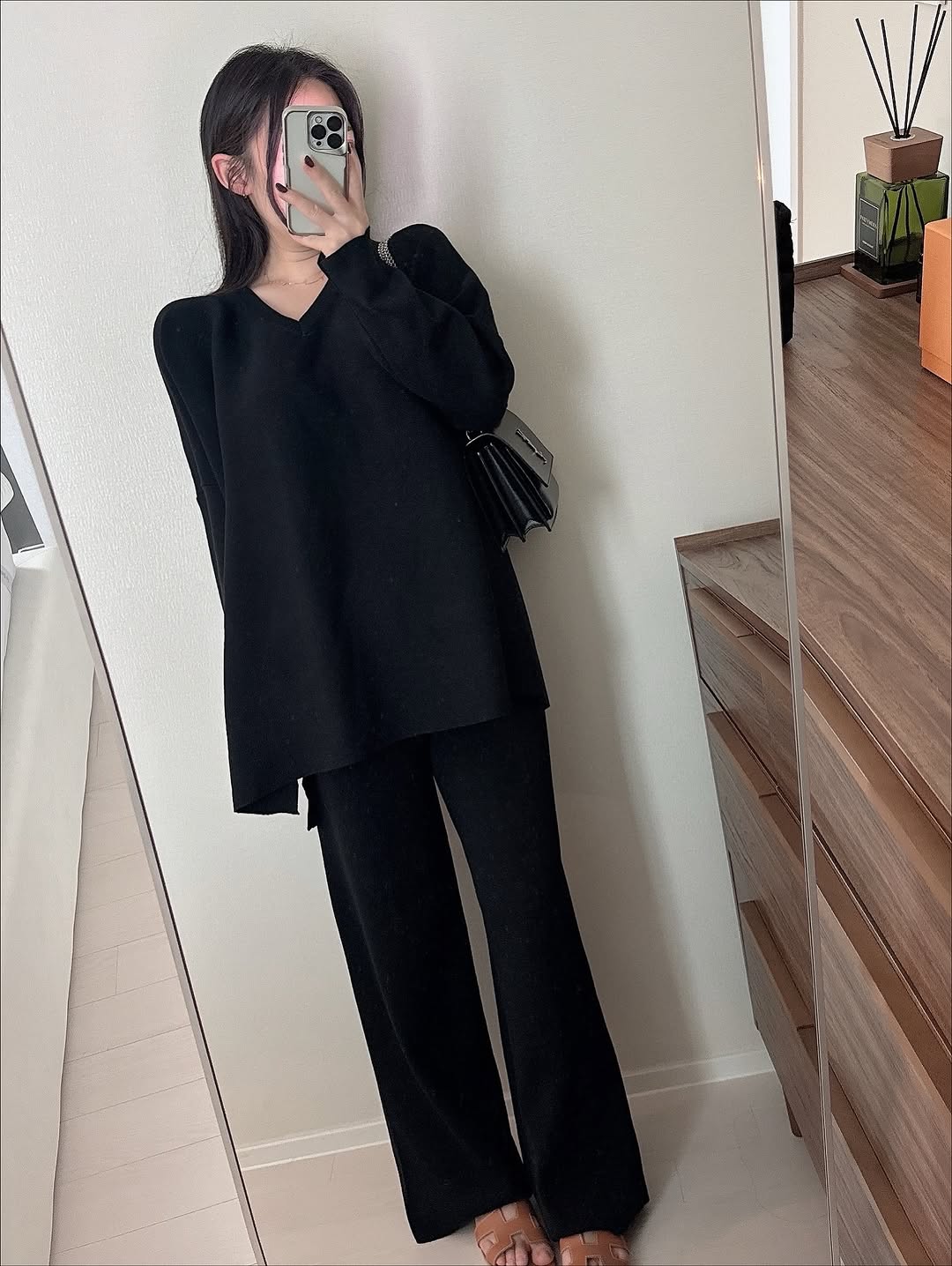 all day knit set (pre-order)