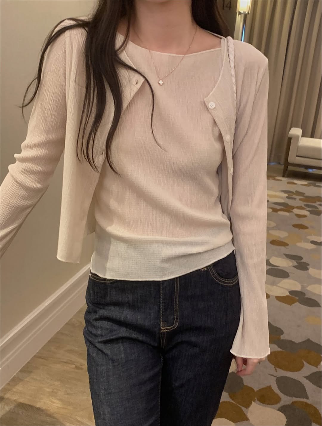 taila cardigan set (pre-order)