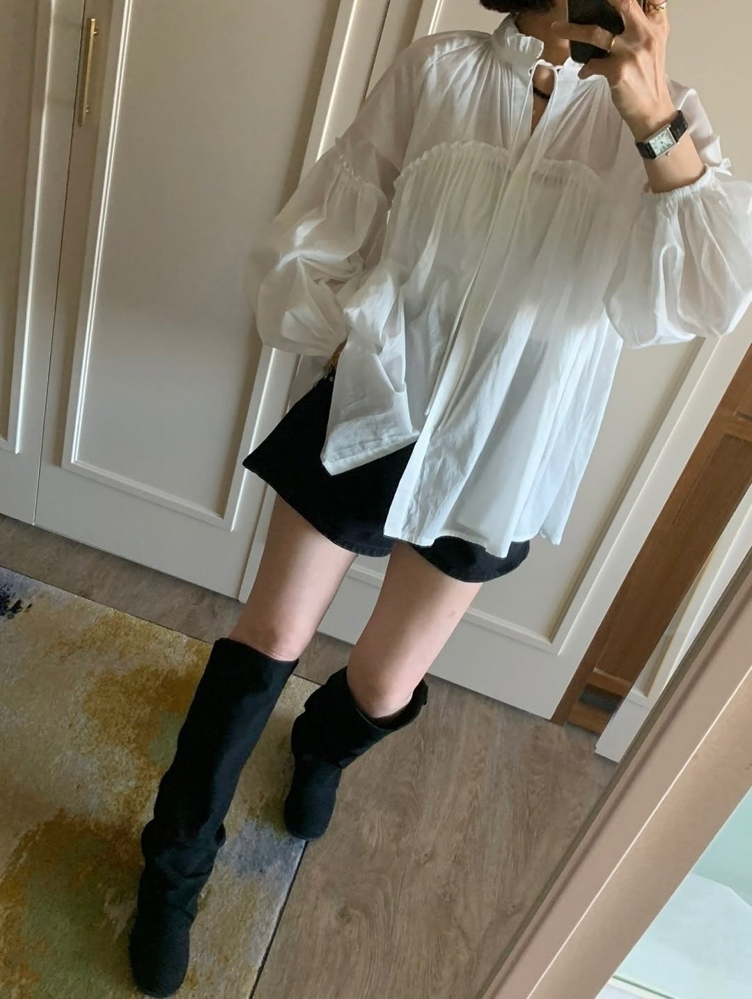 irene frill blouse