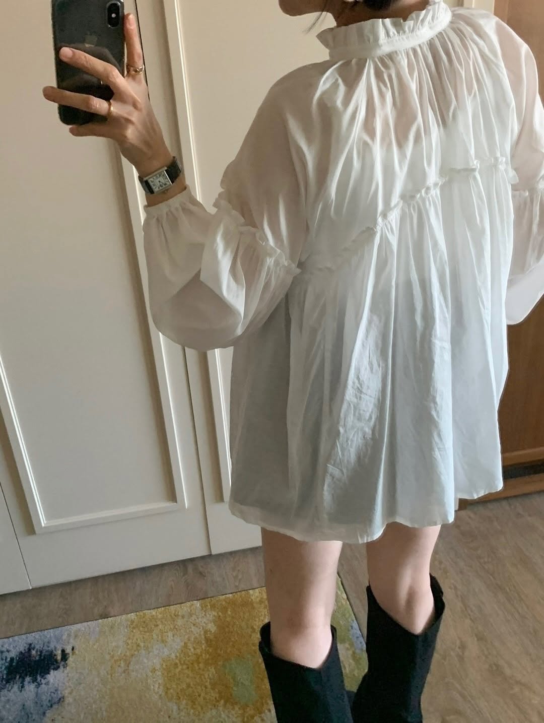 irene frill blouse