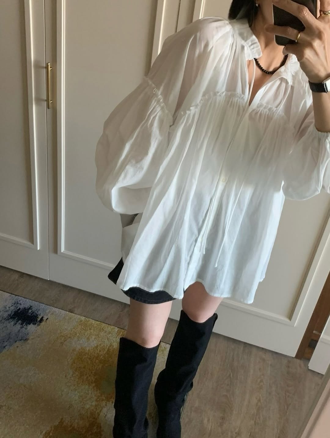 irene frill blouse