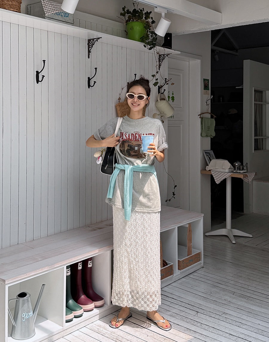 pasadena oversized tee