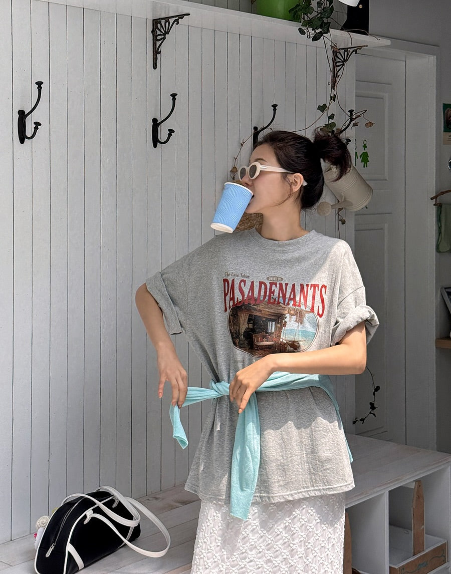 pasadena oversized tee