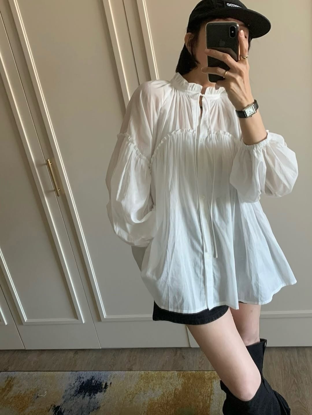 irene frill blouse