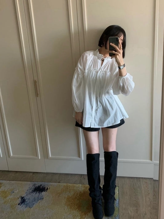 irene frill blouse
