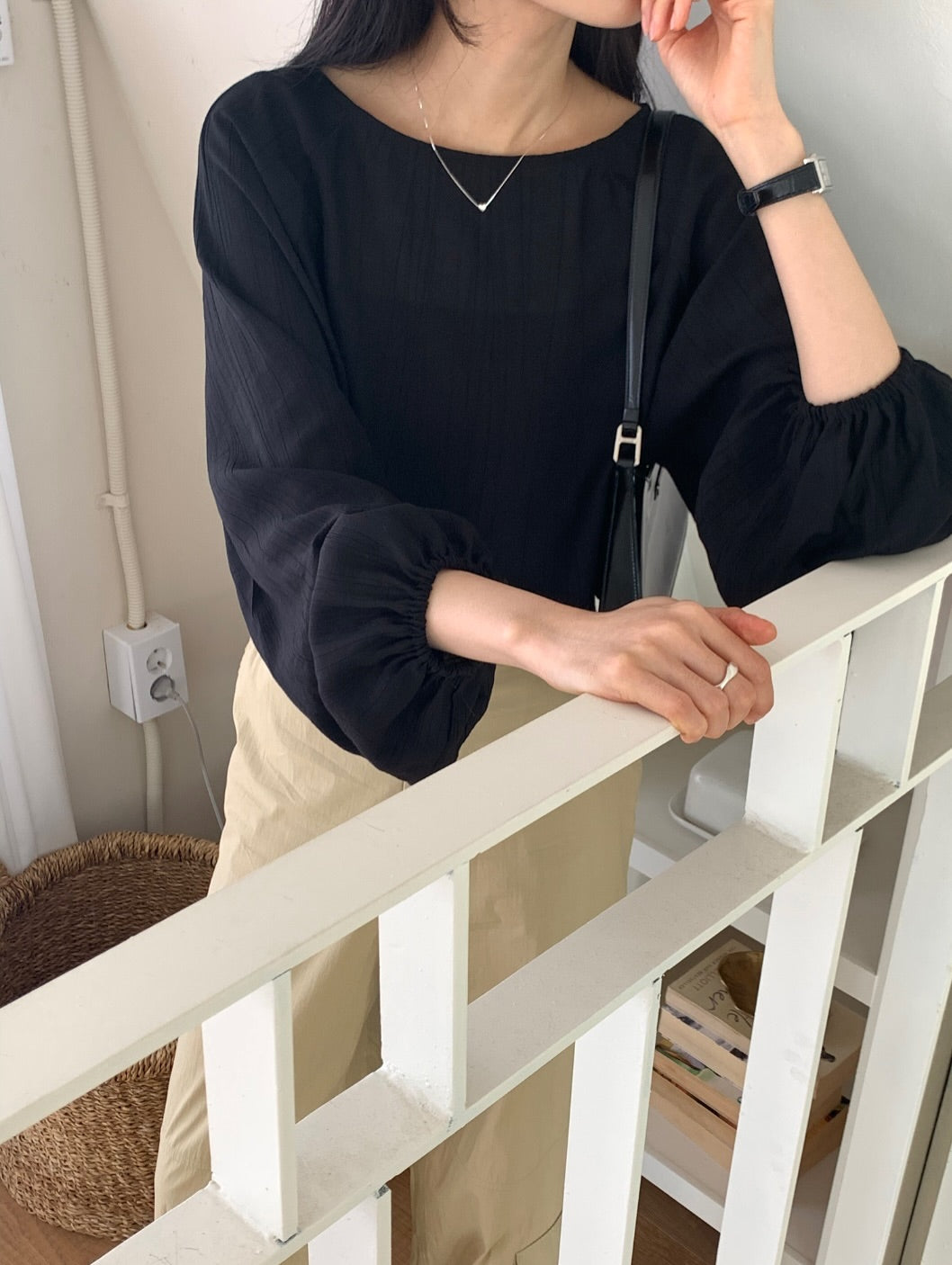 inni two-way blouse