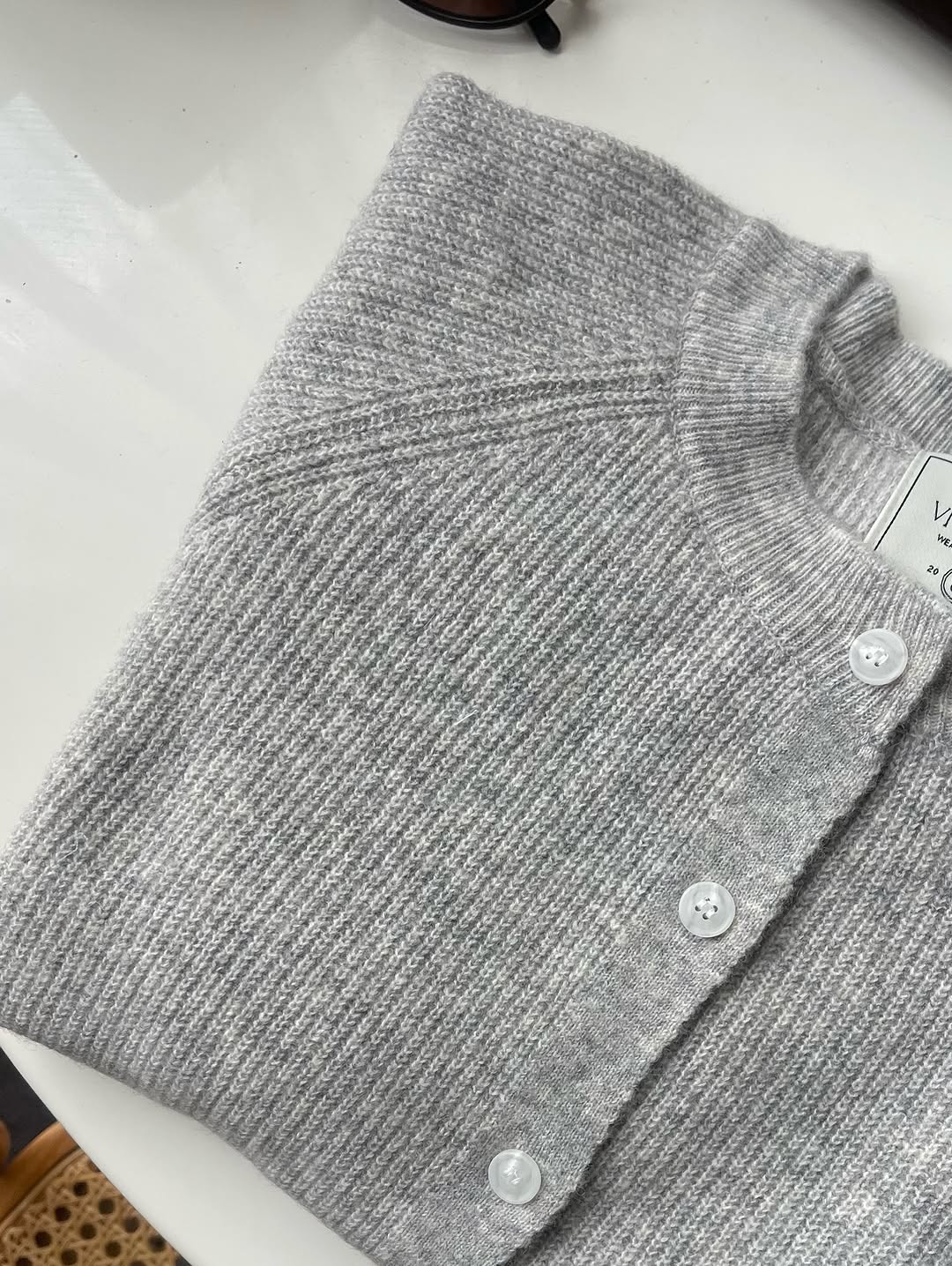 elka wool cardigan