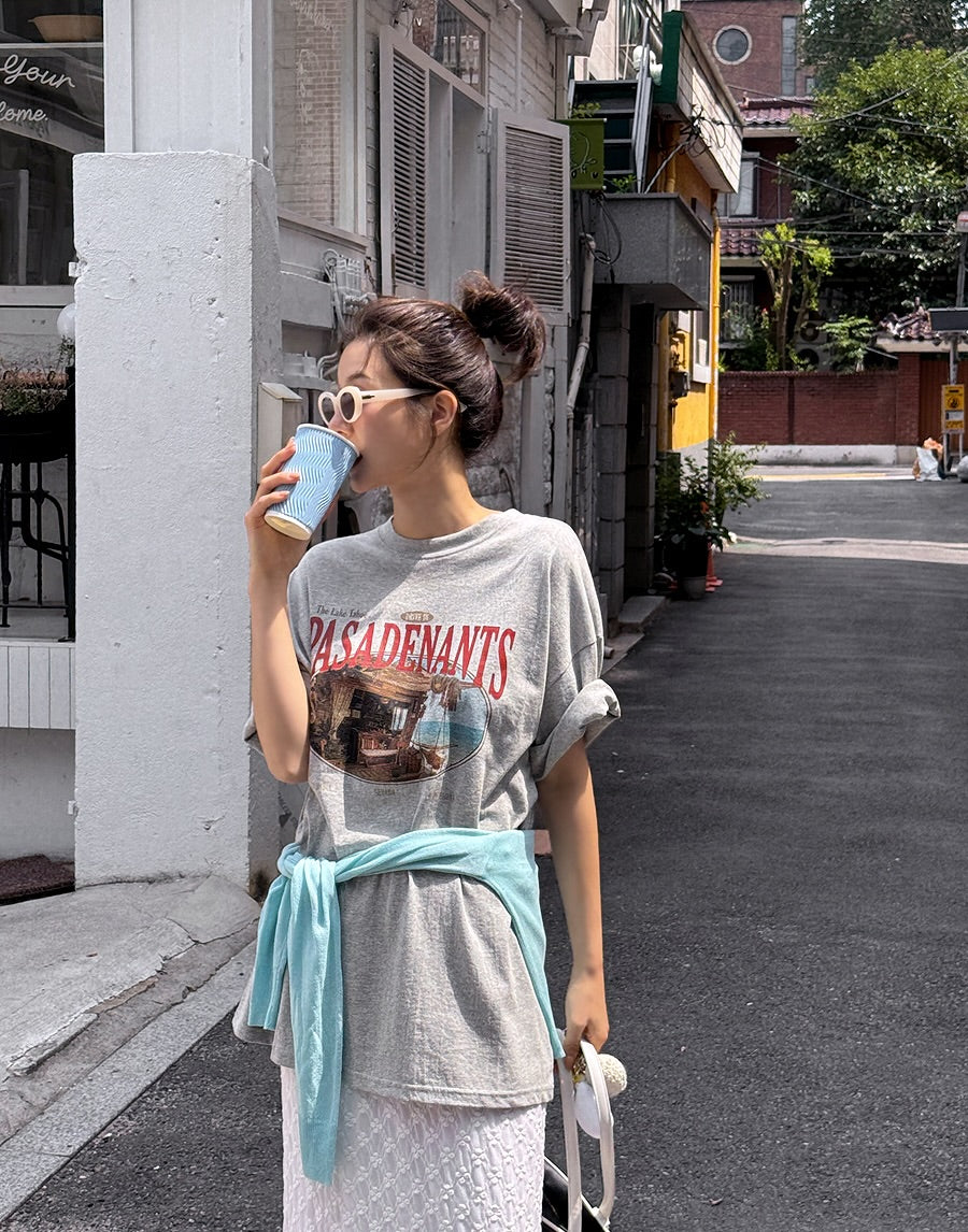 pasadena oversized tee