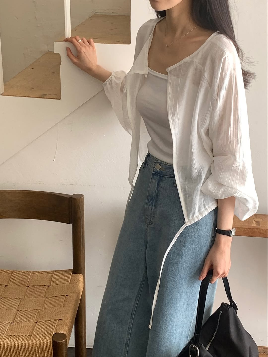 inni two-way blouse