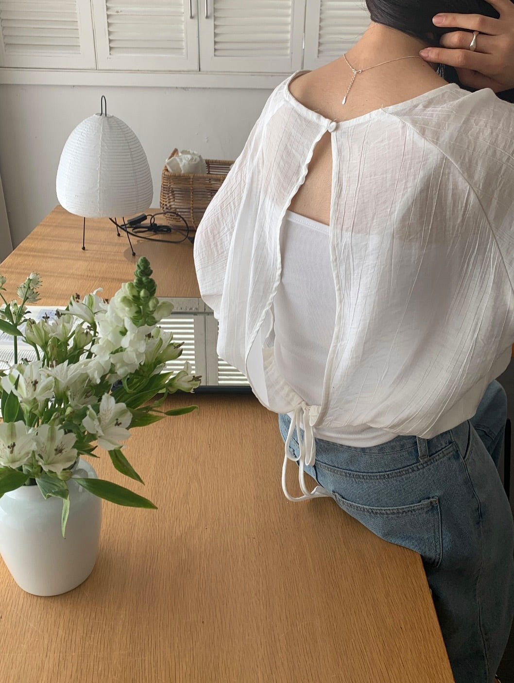 inni two-way blouse