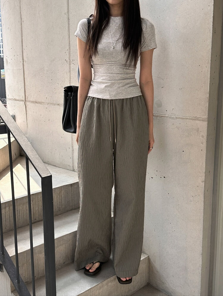 wave summer banding pants