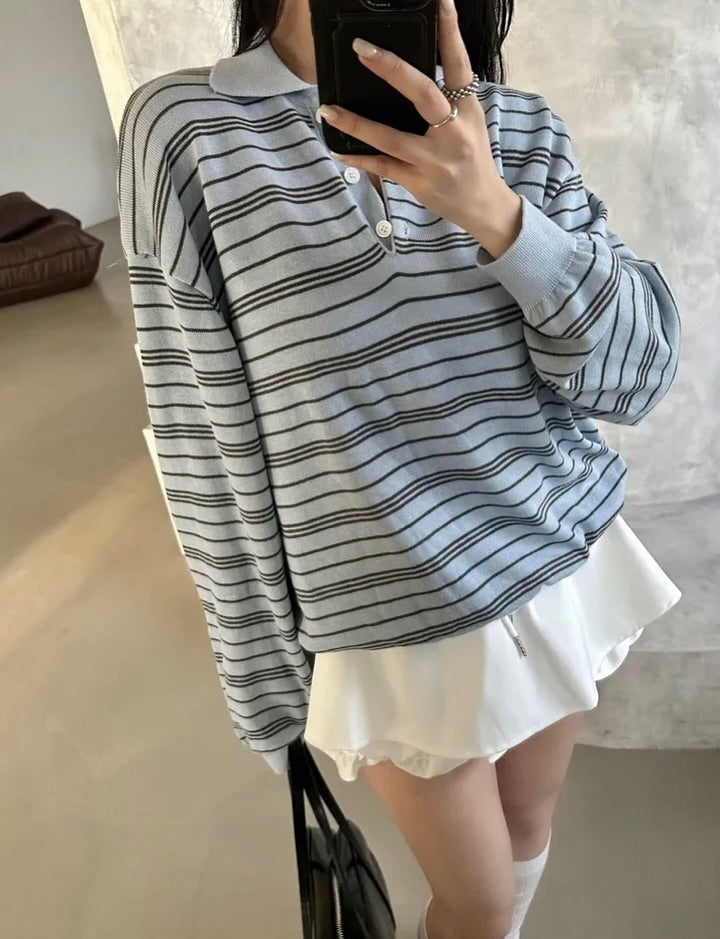 sora striped knit