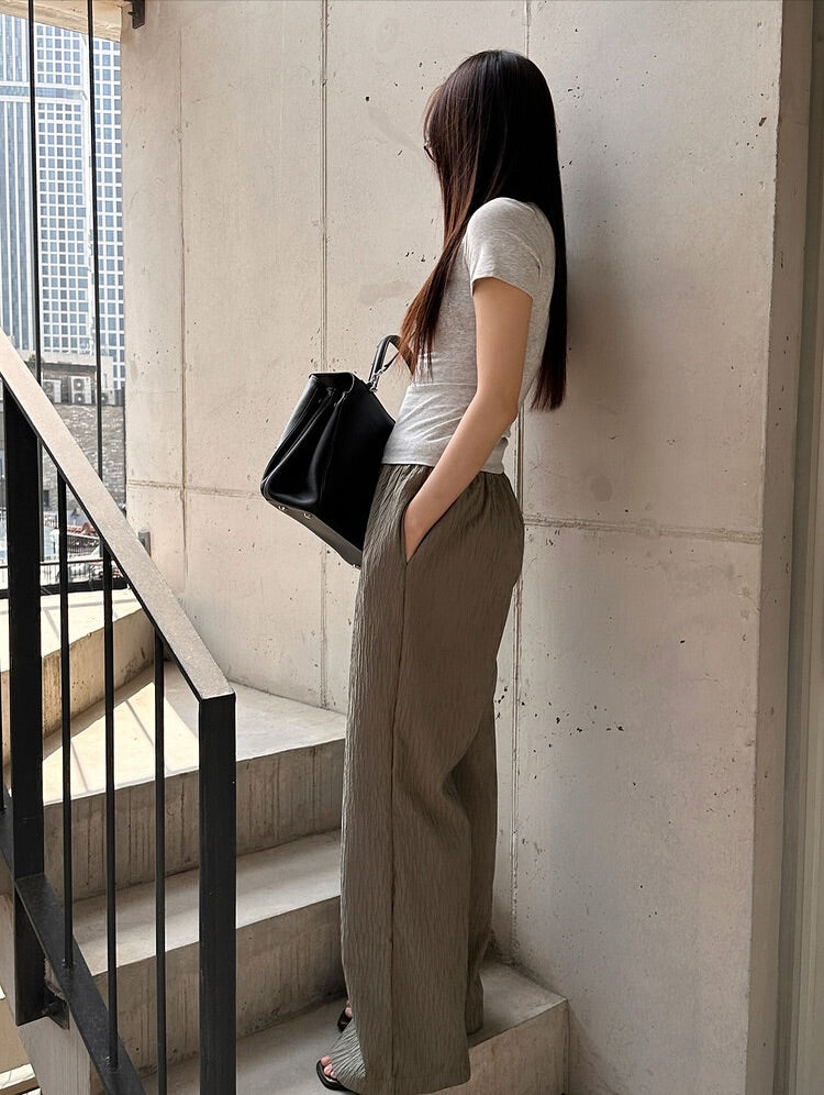 wave summer banding pants