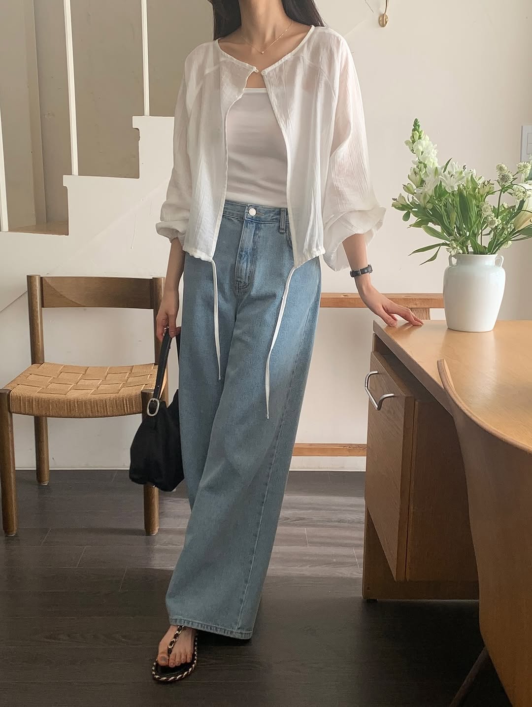 inni two-way blouse