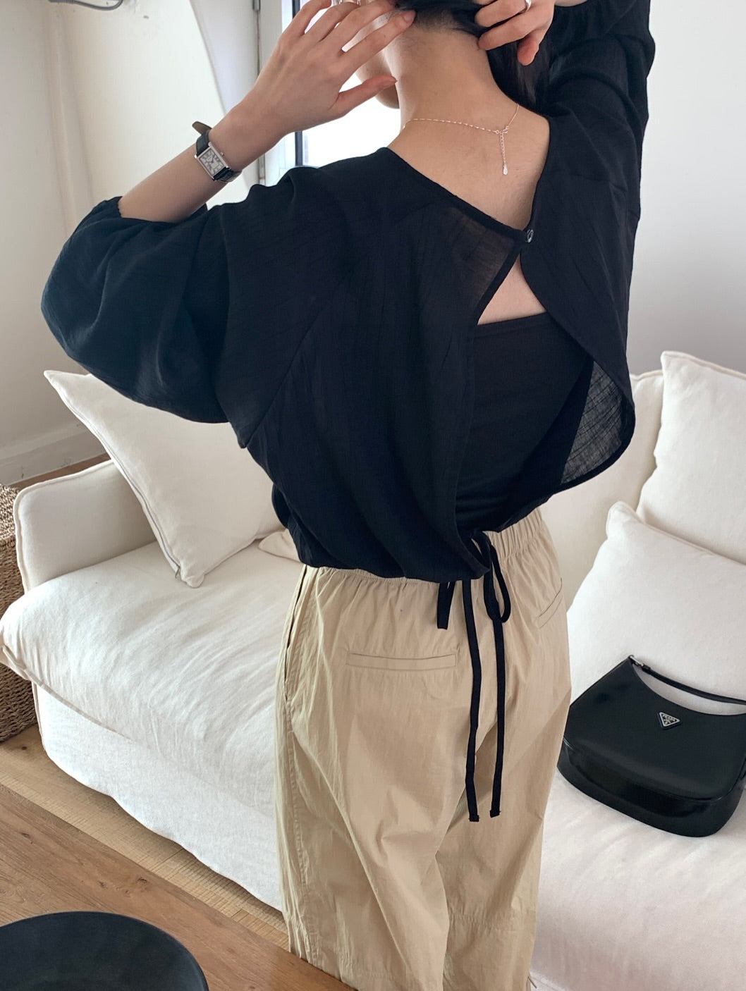 inni two-way blouse