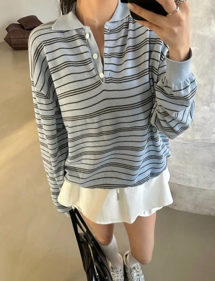 sora striped knit