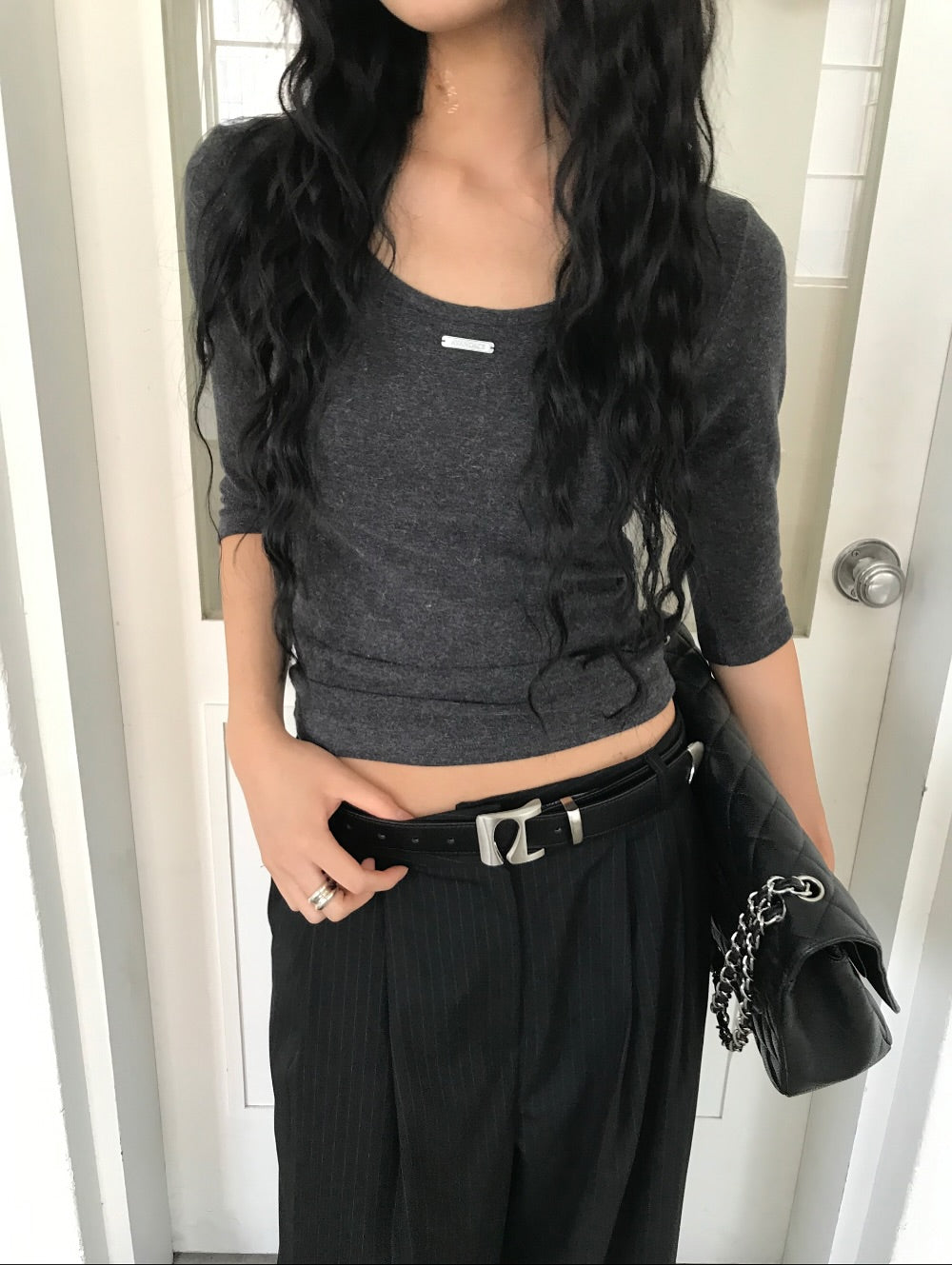 angora two-way tee