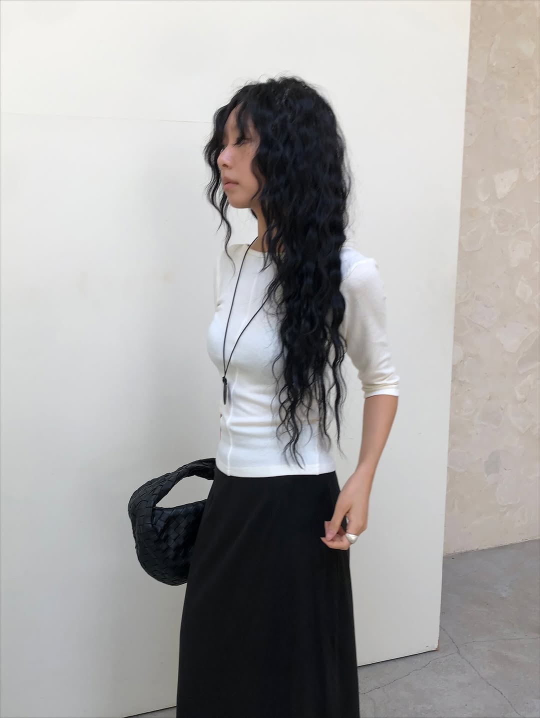 angora two-way tee
