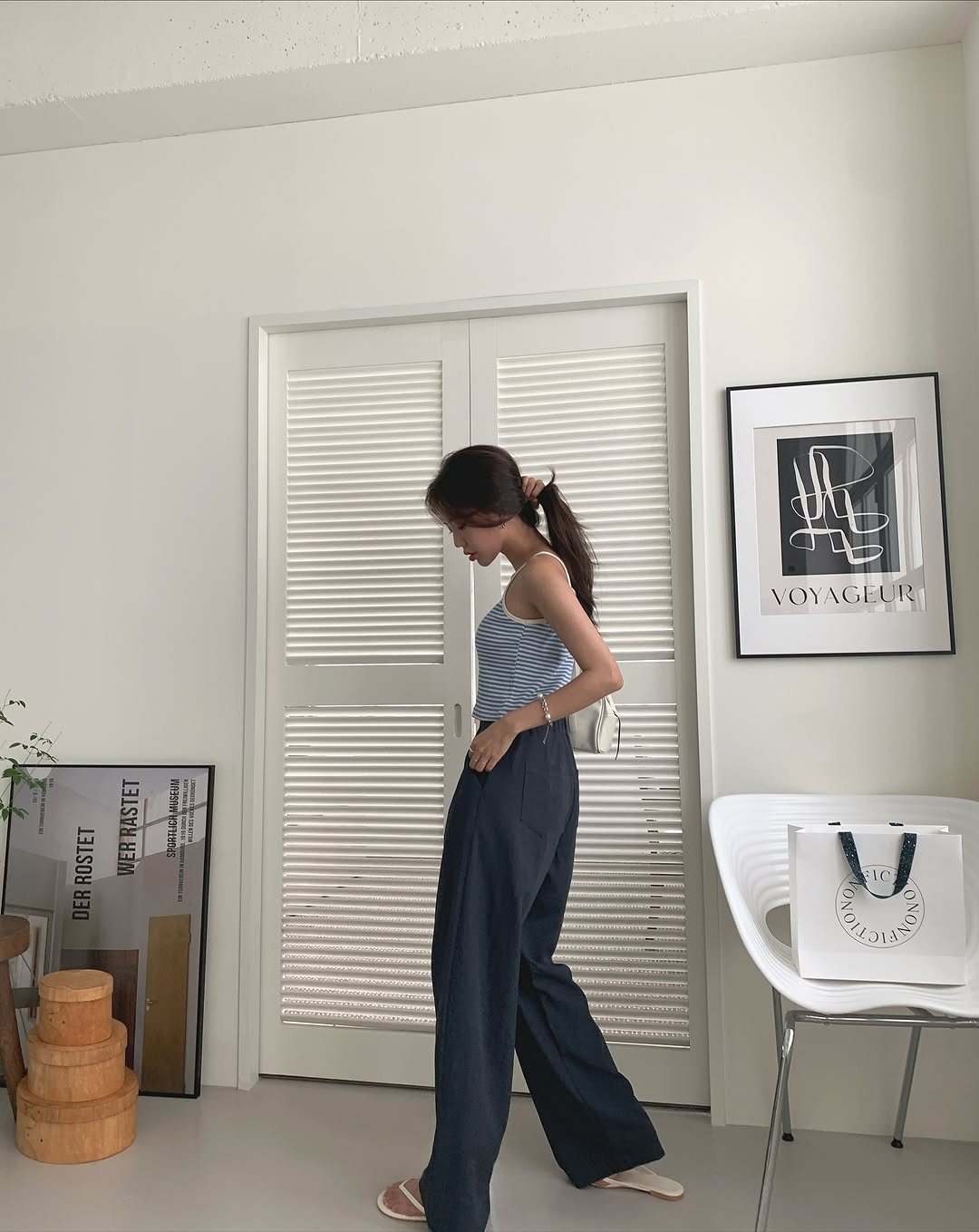 log summer pants