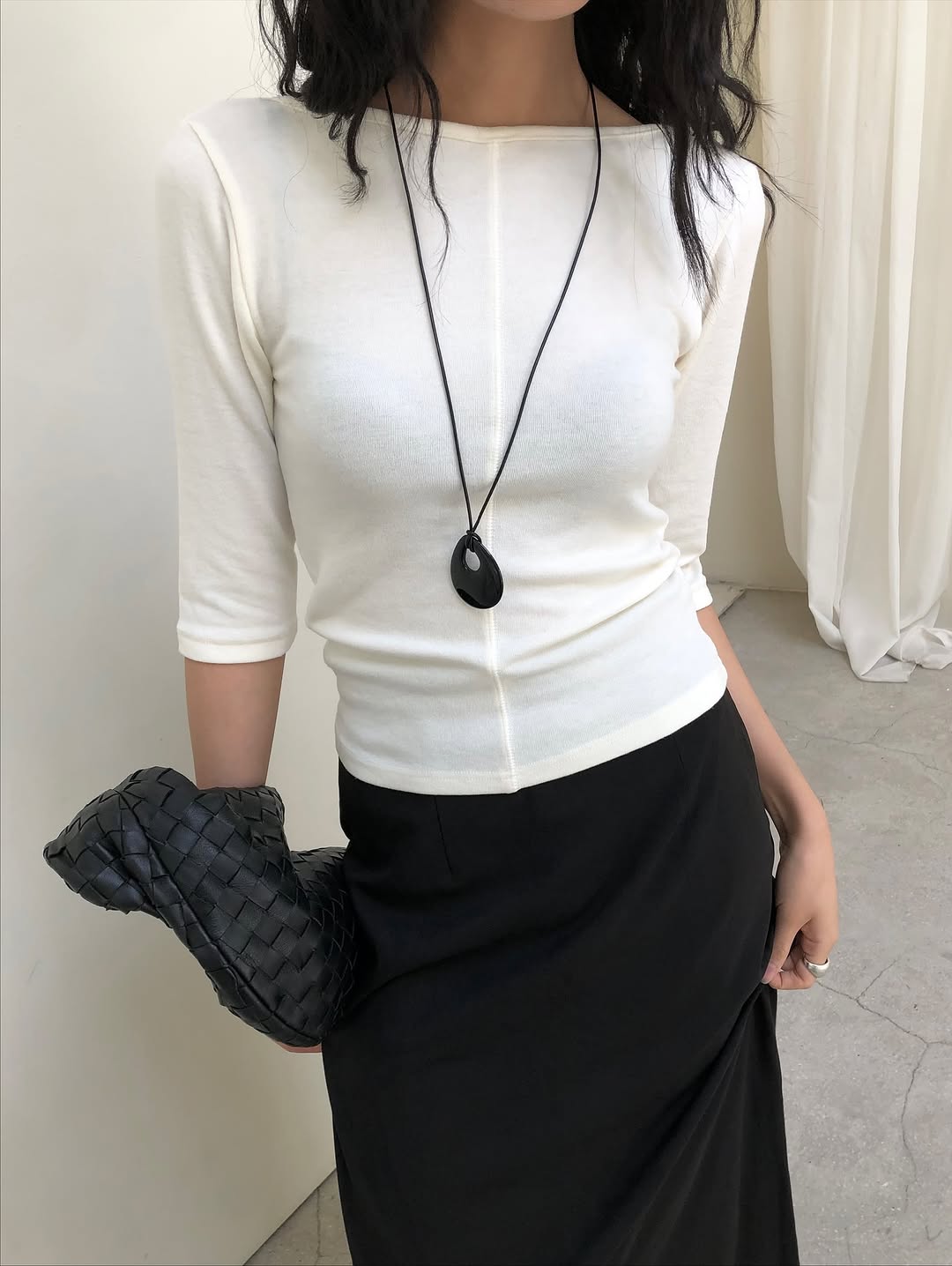 angora two-way tee