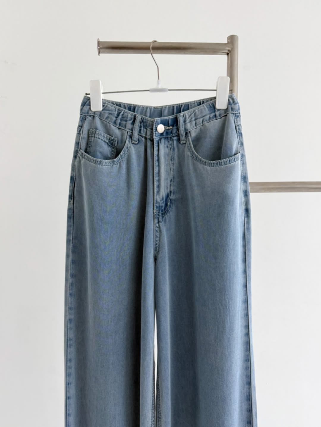 tencel soft denim pants