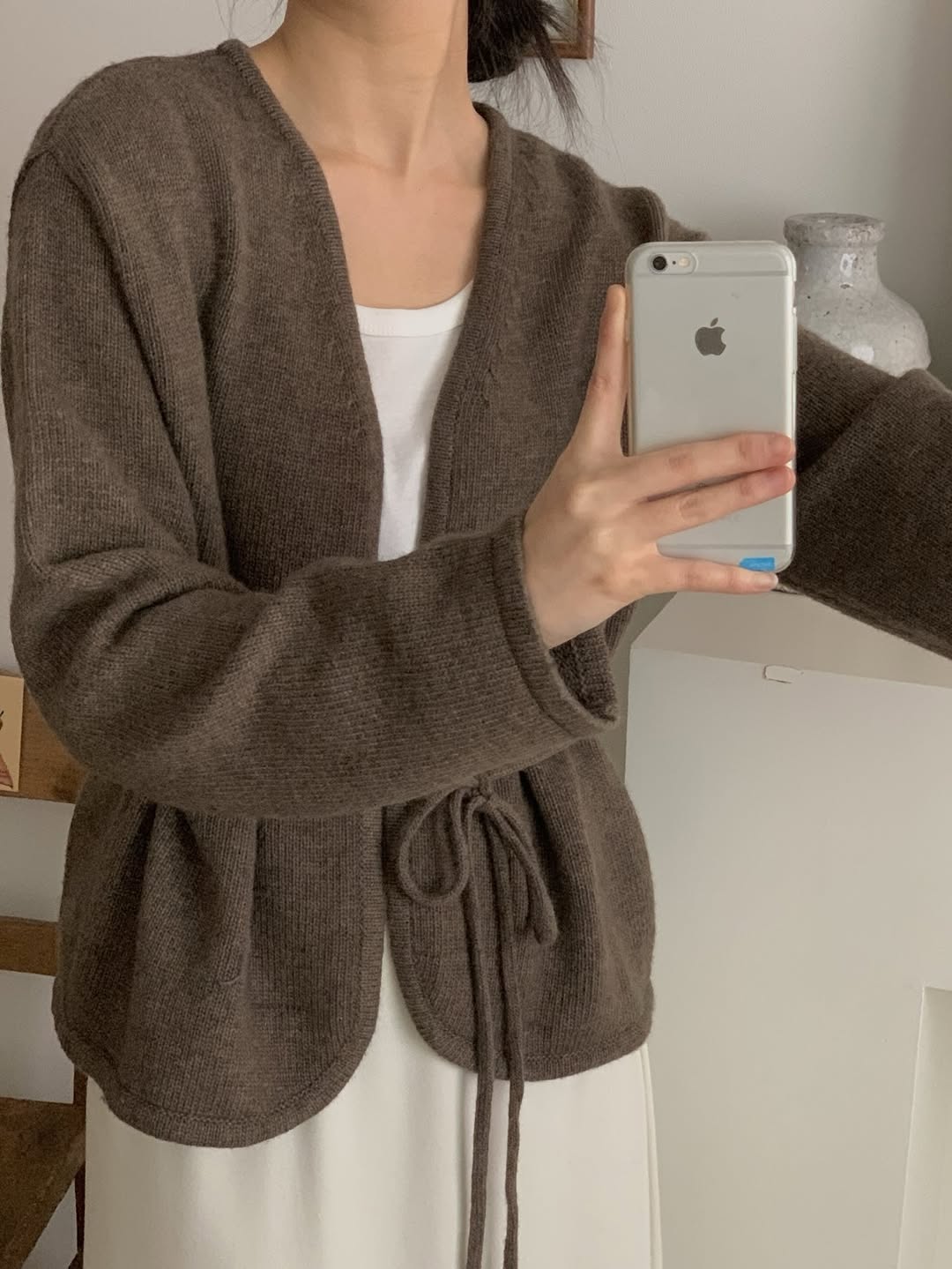 rhodes wool cardigan