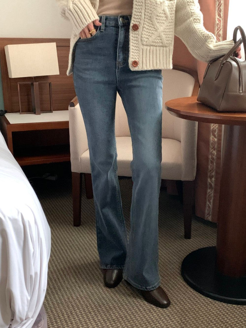 coma fleece pants ( boot-cut)