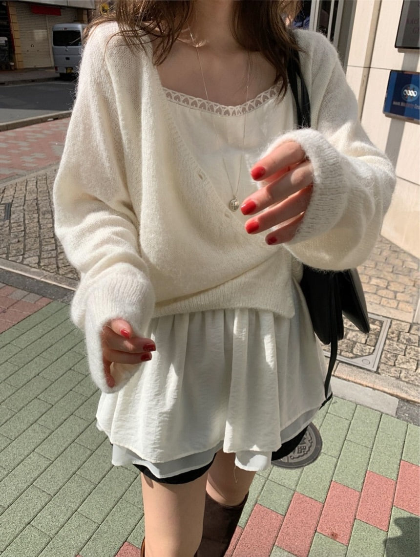 posse alpaca cardigan (pre-order)