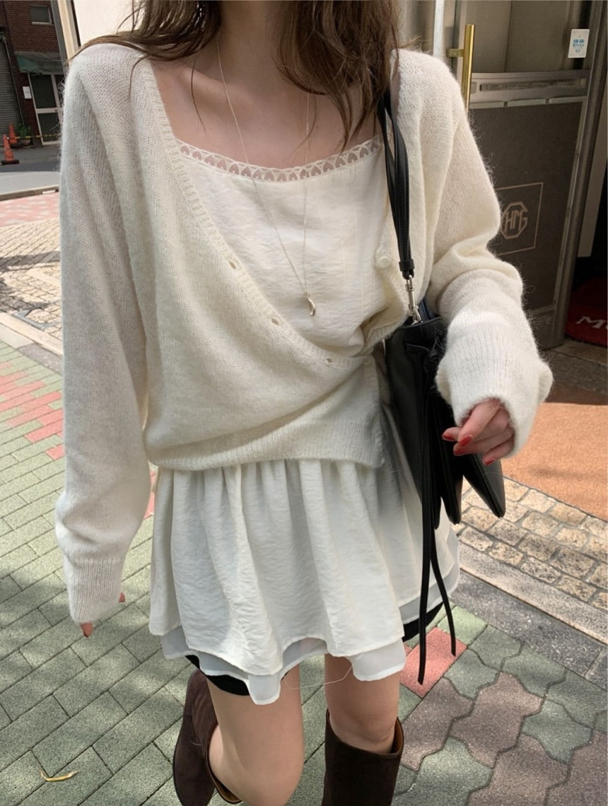 posse alpaca cardigan (pre-order)