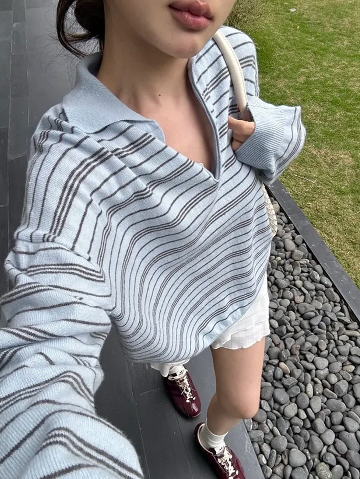 sara striped knit (pre-order)