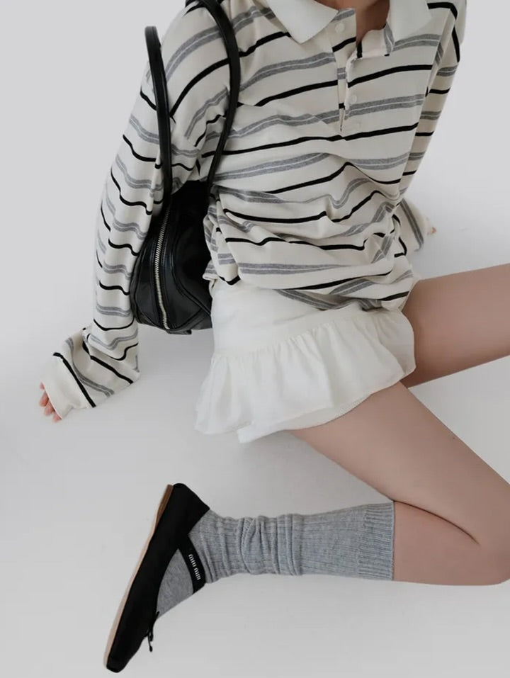 mute striped top