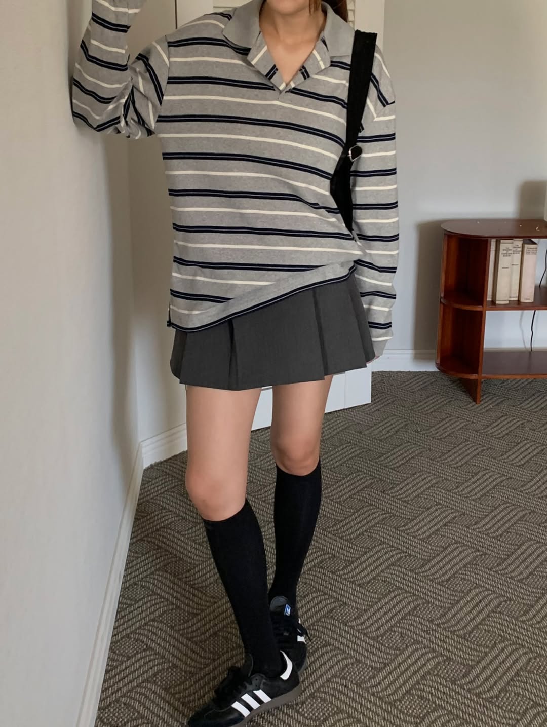 mute striped top