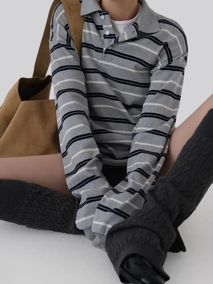 mute striped top