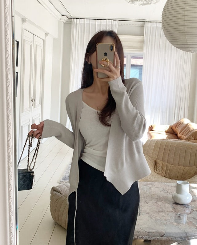 side button knit