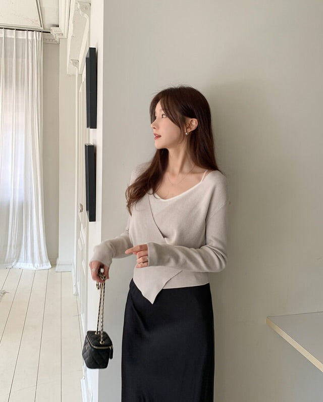 side button knit