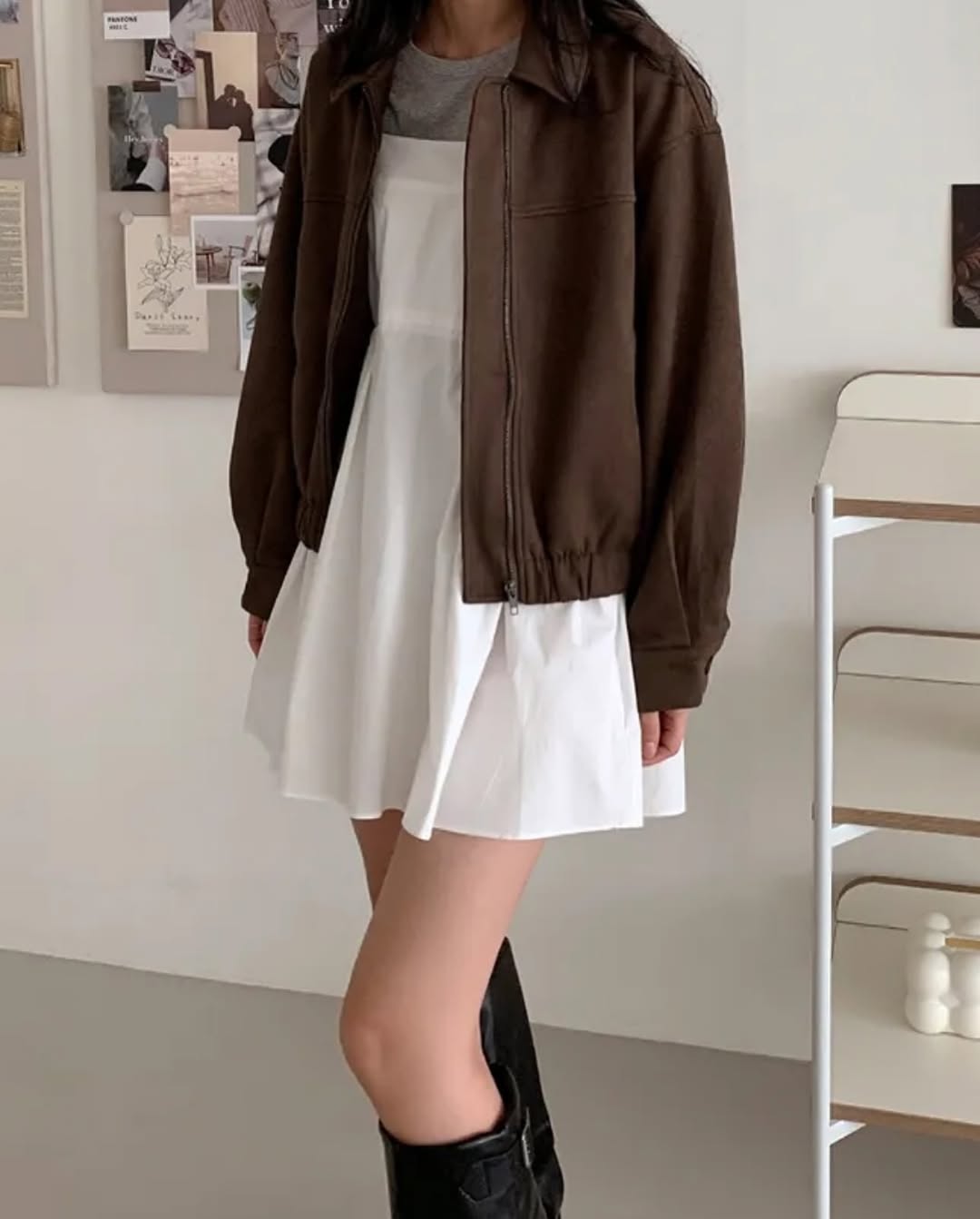 soft suede jumper