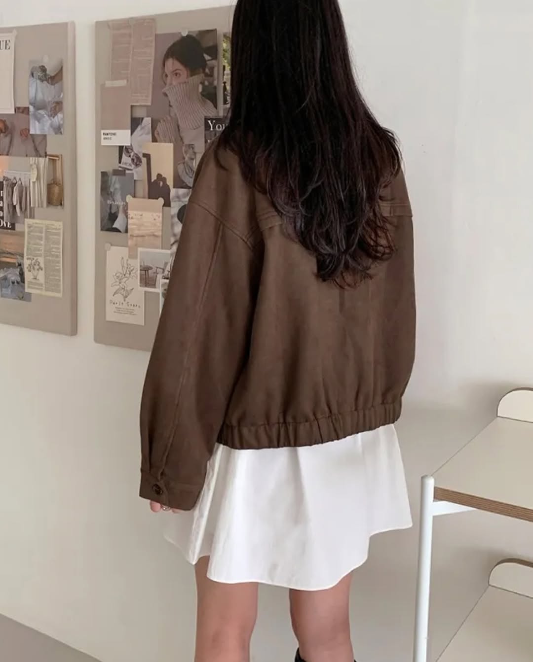 soft suede jumper