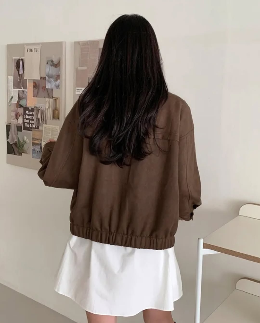 soft suede jumper