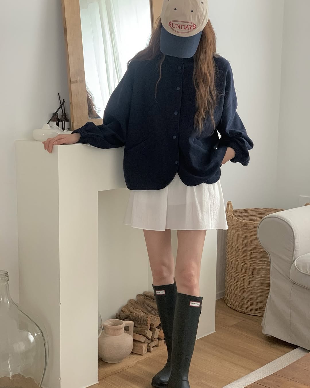 martin button cardigan