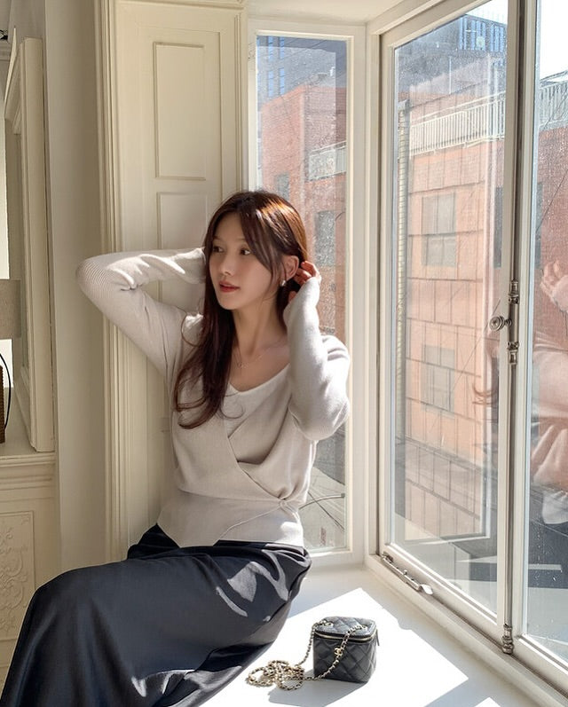 side button knit