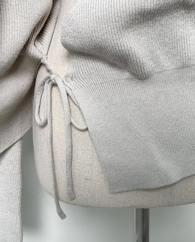 side button knit