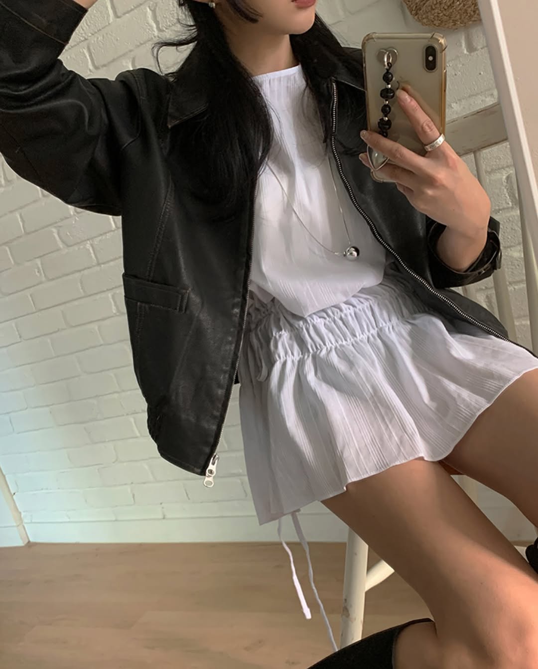 tulip shearing blouse