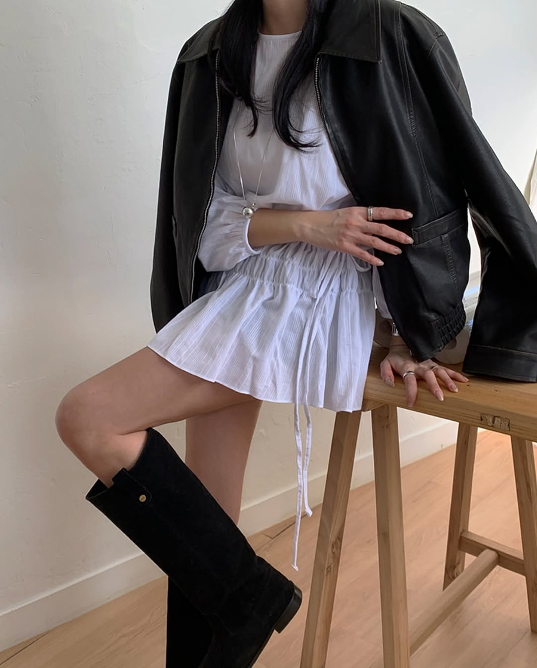 tulip shearing blouse