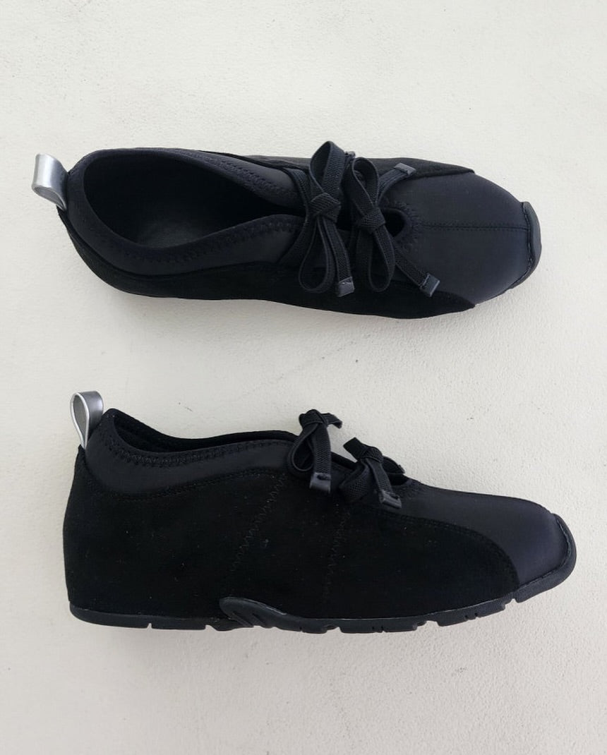 hay ribbon shoes (heels 3cm)
