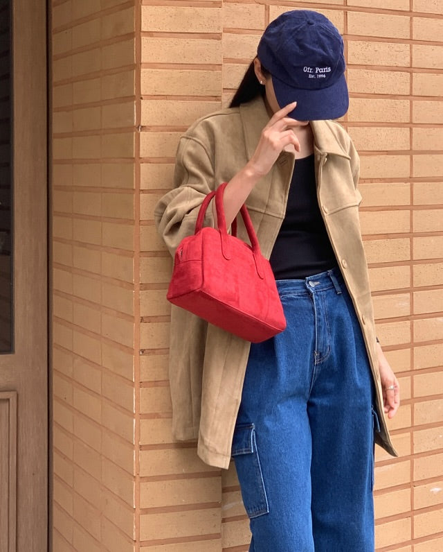 obe suede coat