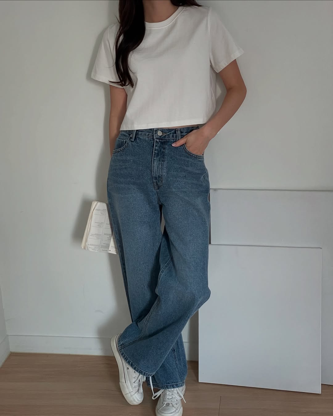 billy banding denim pants